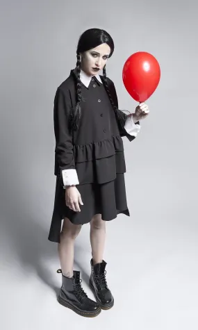 Wednesday Addams Shirt Dress