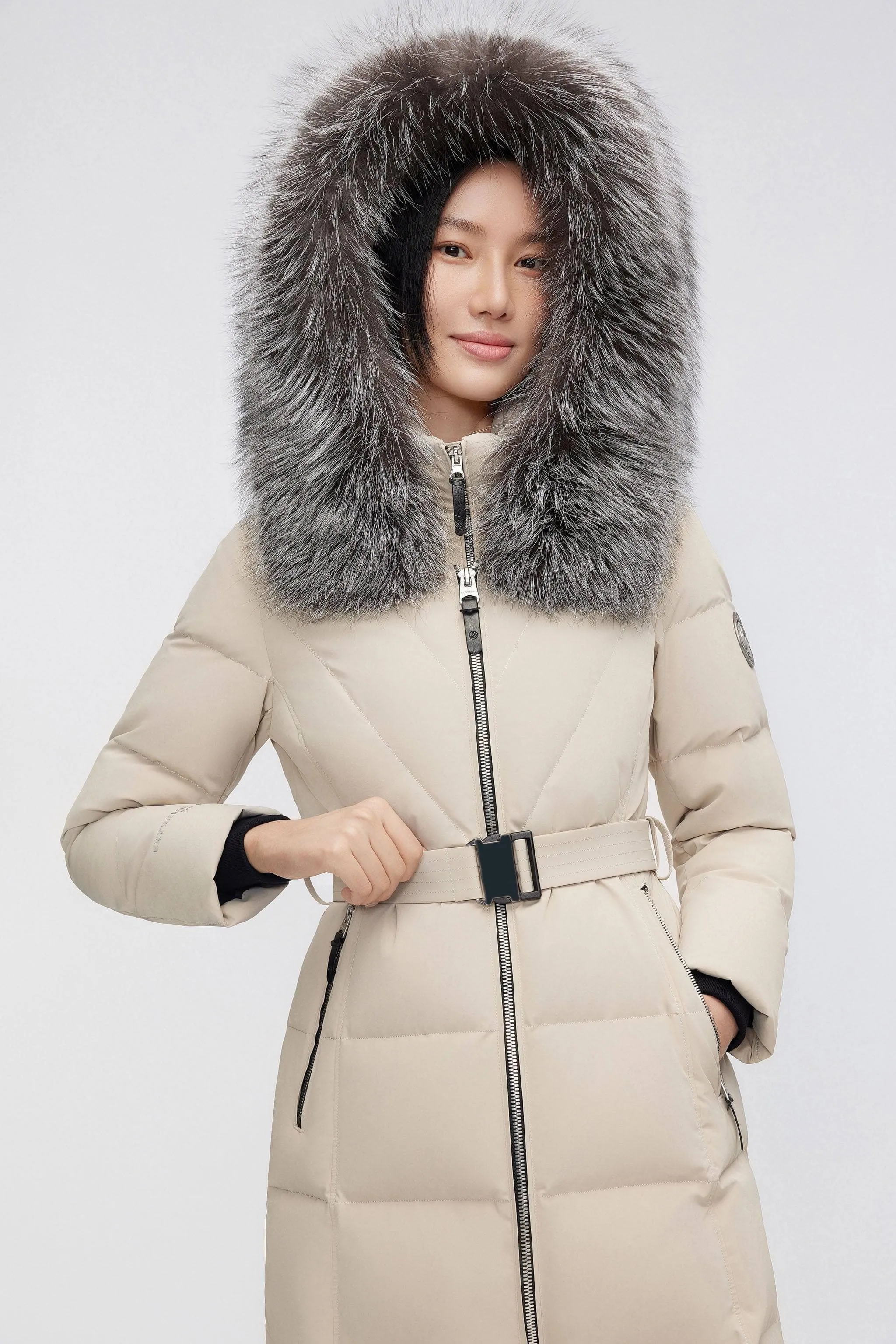 Women's Premium Extreme Goose Down Full Length Coat